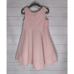 Girls Rare Edition Seersucker Dress Size 4T